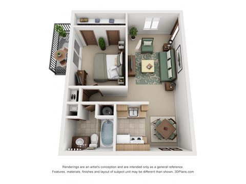 Claremont 1br1ba 710 Maple